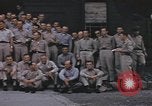 Immagine di US Naval ufficiali pongono a Yokosuka base sottomarina Yokosuka iJapan, 1945, secondo 12 filmato di repertorio 65675076033