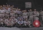 Immagine di US Naval ufficiali pongono a Yokosuka base sottomarina Yokosuka iJapan, 1945, secondo 14 filmato di repertorio 65675076033
