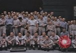 Immagine di US Naval ufficiali pongono a Yokosuka base sottomarina Yokosuka iJapan, 1945, secondo 16 filmato di repertorio 65675076033
