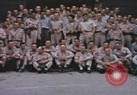 Immagine di US Naval ufficiali pongono a Yokosuka base sottomarina Yokosuka iJapan, 1945, secondo 22 filmato di repertorio 65675076033