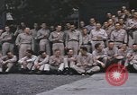 Immagine di US Naval ufficiali pongono a Yokosuka base sottomarina Yokosuka iJapan, 1945, secondo 47 filmato di repertorio 65675076033