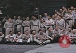 Immagine di US Naval ufficiali pongono a Yokosuka base sottomarina Yokosuka iJapan, 1945, secondo 48 filmato di repertorio 65675076033