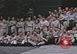 Immagine di US Naval ufficiali pongono a Yokosuka base sottomarina Yokosuka iJapan, 1945, secondo 49 filmato di repertorio 65675076033