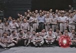 Immagine di US Naval ufficiali pongono a Yokosuka base sottomarina Yokosuka iJapan, 1945, secondo 54 filmato di repertorio 65675076033