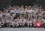 Immagine di US Naval ufficiali pongono a Yokosuka base sottomarina Yokosuka iJapan, 1945, secondo 56 filmato di repertorio 65675076033