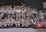 Immagine di US Naval ufficiali pongono a Yokosuka base sottomarina Yokosuka iJapan, 1945, secondo 59 filmato di repertorio 65675076033