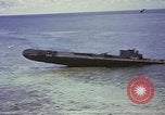 Image of Dutch submarine O 19, aground on Ladd Reef South China Sea, 1945, second 6 stock footage video 65675076034