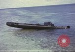 Image of Dutch submarine O 19, aground on Ladd Reef South China Sea, 1945, second 9 stock footage video 65675076034
