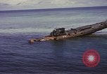 Image of Dutch submarine O 19, aground on Ladd Reef South China Sea, 1945, second 46 stock footage video 65675076034
