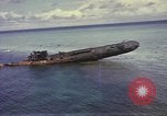 Image of Dutch submarine O 19, aground on Ladd Reef South China Sea, 1945, second 51 stock footage video 65675076034