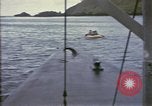 Image of US Sailors leave submarine and go ashore in life raft Japan, 1945, second 35 stock footage video 65675076035