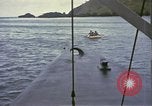 Image of US Sailors leave submarine and go ashore in life raft Japan, 1945, second 37 stock footage video 65675076035