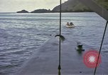 Image of US Sailors leave submarine and go ashore in life raft Japan, 1945, second 38 stock footage video 65675076035