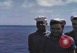 Standbild Amerikanisches U-Boot kommt nach der Patrouille in den Hafen Pazifik, 1945, aus Sekunde 9 historischem Filmmaterial Videoclip 65675076045