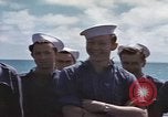 Standbild Amerikanisches U-Boot kommt nach der Patrouille in den Hafen Pazifik, 1945, aus Sekunde 13 historischem Filmmaterial Videoclip 65675076045