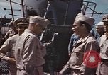 Standbild Amerikanisches U-Boot kommt nach der Patrouille in den Hafen Pazifik, 1945, aus Sekunde 39 historischem Filmmaterial Videoclip 65675076045