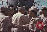 Standbild Amerikanisches U-Boot kommt nach der Patrouille in den Hafen Pazifik, 1945, aus Sekunde 44 historischem Filmmaterial Videoclip 65675076045