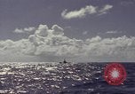 Image of bow of submarine underway Pacific Ocean, 1977, second 10 stock footage video 65675076051