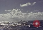 Image of bow of submarine underway Pacific Ocean, 1977, second 11 stock footage video 65675076051