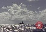 Image of bow of submarine underway Pacific Ocean, 1977, second 12 stock footage video 65675076051