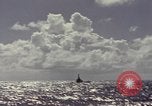 Image of bow of submarine underway Pacific Ocean, 1977, second 14 stock footage video 65675076051