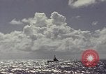 Image of bow of submarine underway Pacific Ocean, 1977, second 16 stock footage video 65675076051
