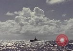Image of bow of submarine underway Pacific Ocean, 1977, second 17 stock footage video 65675076051