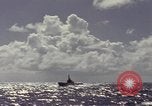 Image of bow of submarine underway Pacific Ocean, 1977, second 18 stock footage video 65675076051
