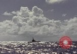 Image of bow of submarine underway Pacific Ocean, 1977, second 19 stock footage video 65675076051