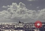 Image of bow of submarine underway Pacific Ocean, 1977, second 20 stock footage video 65675076051