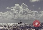Image of bow of submarine underway Pacific Ocean, 1977, second 26 stock footage video 65675076051