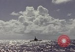 Image of bow of submarine underway Pacific Ocean, 1977, second 27 stock footage video 65675076051