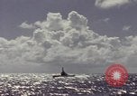 Image of bow of submarine underway Pacific Ocean, 1977, second 28 stock footage video 65675076051