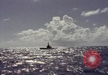 Image of bow of submarine underway Pacific Ocean, 1977, second 29 stock footage video 65675076051