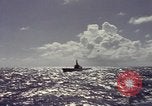 Image of bow of submarine underway Pacific Ocean, 1977, second 34 stock footage video 65675076051