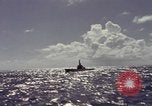 Image of bow of submarine underway Pacific Ocean, 1977, second 37 stock footage video 65675076051