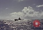 Image of bow of submarine underway Pacific Ocean, 1977, second 41 stock footage video 65675076051