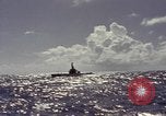 Image of bow of submarine underway Pacific Ocean, 1977, second 44 stock footage video 65675076051