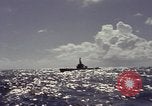 Image of bow of submarine underway Pacific Ocean, 1977, second 45 stock footage video 65675076051