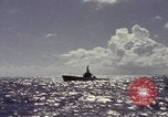 Image of bow of submarine underway Pacific Ocean, 1977, second 48 stock footage video 65675076051