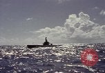 Image of bow of submarine underway Pacific Ocean, 1977, second 54 stock footage video 65675076051