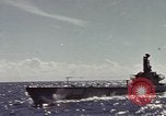 Image of bow of submarine underway Pacific Ocean, 1977, second 56 stock footage video 65675076051