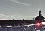 Image of bow of submarine underway Pacific Ocean, 1977, second 62 stock footage video 65675076051