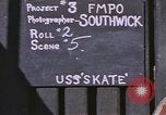 Image of USS Skate Pacific Ocean, 1945, second 35 stock footage video 65675076052