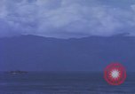 Image of Japanese warships maneuver during World War 2 Tokyo Bay Japan, 1945, second 16 stock footage video 65675076064