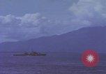 Image of Japanese warships maneuver during World War 2 Tokyo Bay Japan, 1945, second 21 stock footage video 65675076064