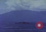 Image of Japanese warships maneuver during World War 2 Tokyo Bay Japan, 1945, second 27 stock footage video 65675076064