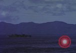Image of Japanese warships maneuver during World War 2 Tokyo Bay Japan, 1945, second 29 stock footage video 65675076064