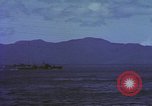Image of Japanese warships maneuver during World War 2 Tokyo Bay Japan, 1945, second 31 stock footage video 65675076064