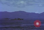 Image of Japanese warships maneuver during World War 2 Tokyo Bay Japan, 1945, second 34 stock footage video 65675076064